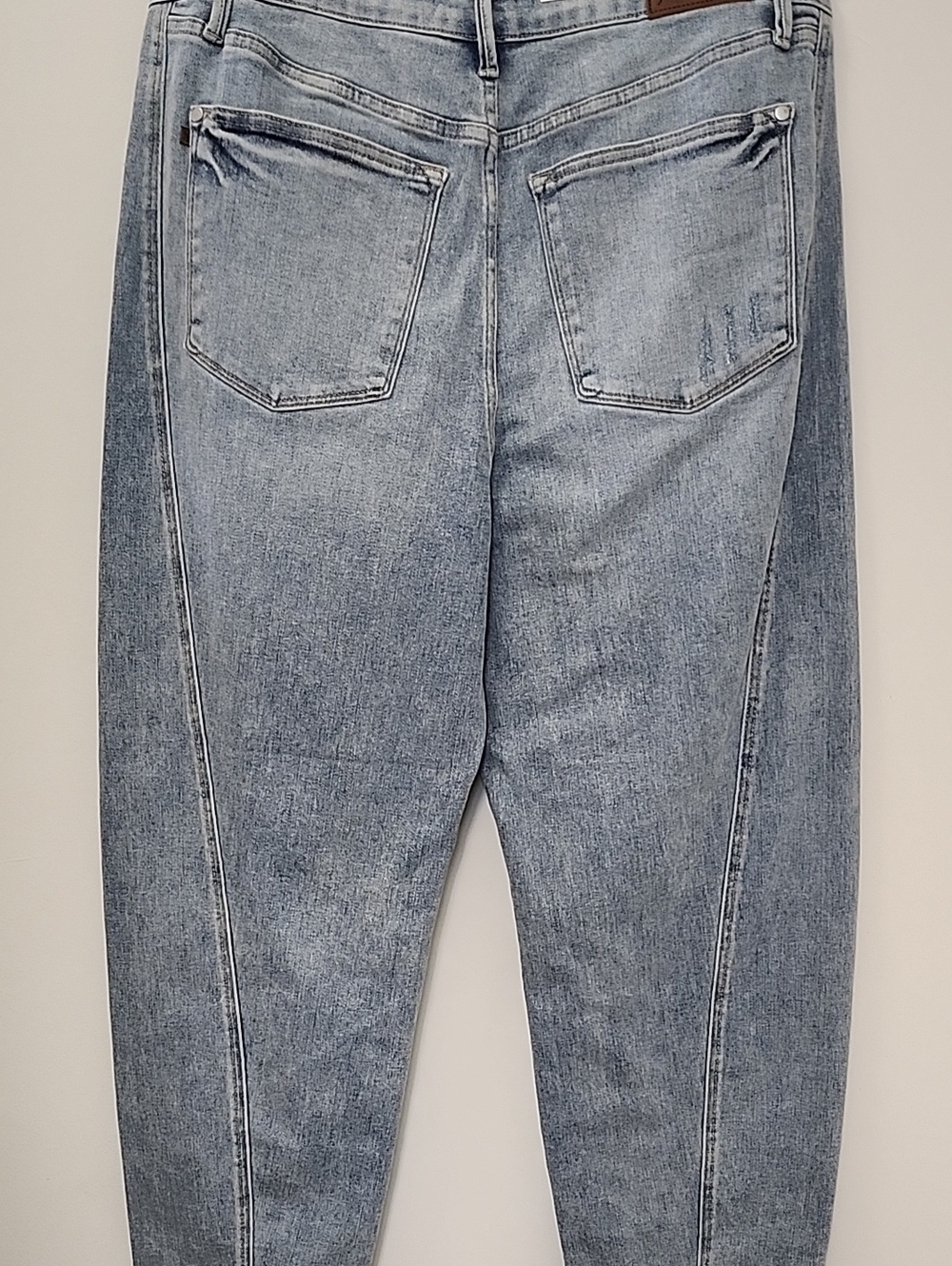 NWT Judy Blue Barrel-leg High-Rise jeans Size 16 - Picture 13 of 16